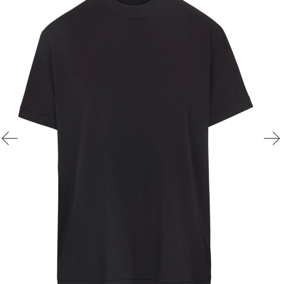 NWT Skims Boyfriend T-shirt Onyx Size Large (Oversized) - Picture 2 of 2